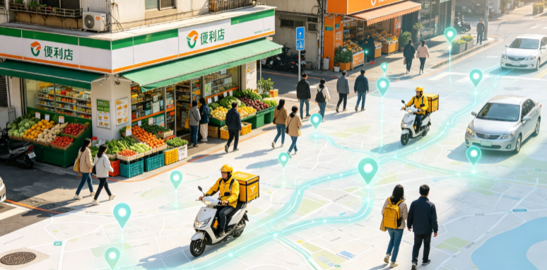 城西区渗透衣食住行，GEO 地理空间技术重塑大众日常消费服务场景