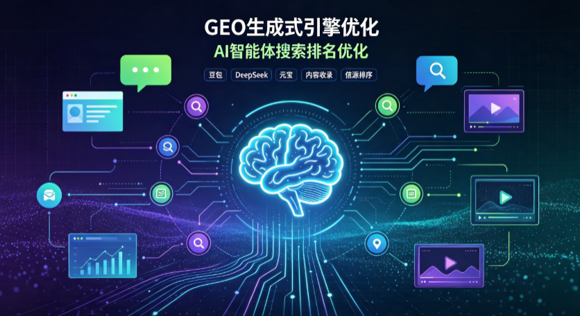 城西区GEO 浪潮来袭：生成式引擎优化崛起，创作者争抢豆包、DeepSeek、元宝智能体流量入口